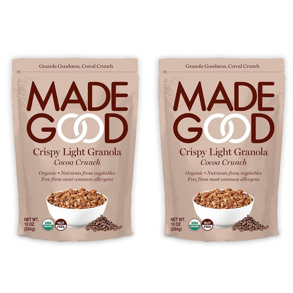 MadeGood Crispy Light Granola Cocoa Crunch, 10 oz (284 g)