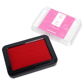 Shachihata HAC-1-LP Iromoyo Ink Pad, Momo-Iro (Peach)