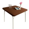 Monibana - Fundas de mesa cuadradas elásticas de elastano para