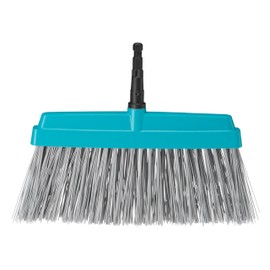 Gardena Patio Broom Brush Combination System, Turquoise Blue/Gray, 12.6 inches (32 cm), Width 3609-20