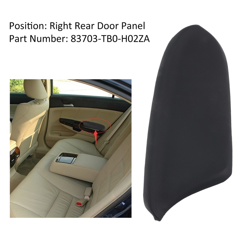 Car Interior Door Armrest Assembly 83703‑TB0‑H02ZA Right Rear Replacement for