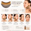 Lymphatic Contour Face Brush, 2 in 1 Facial Massage Tools
