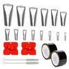 PLATEYTR Caulking Tool Kit 20 Pcs, Applicable to Dripless Caulking