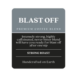 Copper Moon Single Serve Coffee Pods for Keurig K-Cup Brewers, Strong Roast, Blast Off Blend, 12 Count