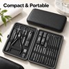 24-Piece Manicure & Pedicure Nail Care Set – Stainless Steel