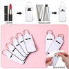 CIATBYYJ 100 Pcs Sublimation Blanks Lip Gloss Keychain Holder, Portable