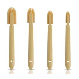 Caulk Caulking Silicone Sealant Finishing Tool Spreader Spatulas Applicator Rubber Tools 4 Size Set