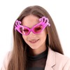 Pohotobooth Props Ltd Pink Fancy Dame Edna Style Novelty Sunglasses