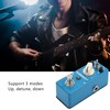Digital Chip Effect Pedal Metal Blue Guitar Transpose Effects Pedals