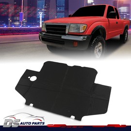 ds-auto-parts Hood Insulation Pad 1/2" With Clips Fit For 1995-2000 Toyota Tacoma Black