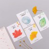 ERCENTURY Sticky Notes in 4 Leaf-Shaped Designs (30 Sheets per