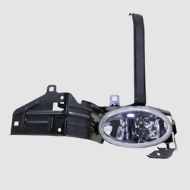 CONCEPT AUTOMOTIVE LIGHTS Replacement For 2008 2009 2010 HONDA ACCORD SEDAN 4DR FRONT BUMPER CLEAR FOG LIGHT LAMP LEFT & RIGHT (With Halogen Bulbs)