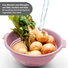 Westmark 2126221P Colander / Strainer with Recessed Handles and Attachment