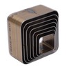 7PCS Leather Die Cutter Rounded Tetragonum 20‑50mm Leather Cutting Dies