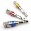 3PCS Impact Socket Adapter/Extension Set Nut Driver. 1/4", 3/8", and