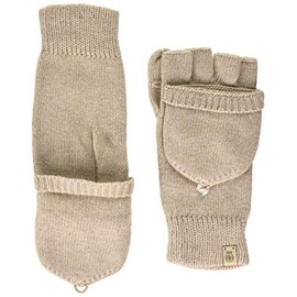 Roeckl Women's Essentials Hooded Gloves, Cashmere