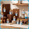 Amyhill 50 Pcs Mini Our Lady of Grace Figurines Keychain