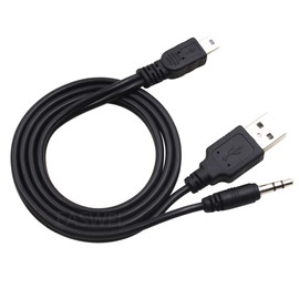 EASWEL 3.5mm AUX USB to Mini Audio Charger Cable for iHome IHM60 IHM61 IHM59 Speaker PC