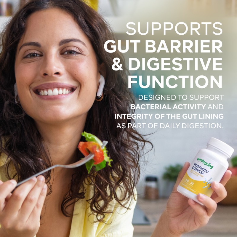 Wellsgoing Postbiotic Complex – Advanced Gut Health & Immune Support