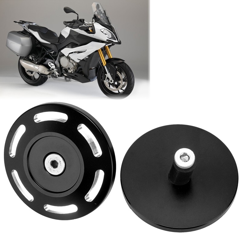 Pair Motorcycle Frame Hole Cover Aluminium Alloy Replacement for S1000XR