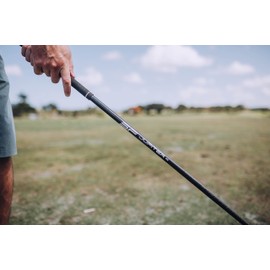 Steadfast Carbon Fiber Driver Shaft - Carbon Fiber Golf Shaft with Standard 45.5" Play Length - 4 Flex Choices - Adapter Included - Installed Professional Club Fitting Team (X-Stiff, PXG)