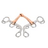 SALUTUYA Snaffle de Entrenamiento Ultraligero a Prueba de óxido para