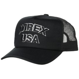 Avilex MESHCAP USA Hat, Black