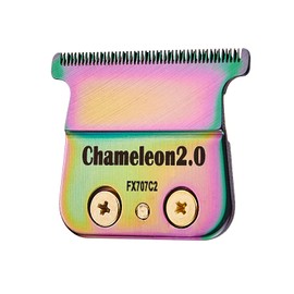 Replacement Head Compatible With FX707Z DLC 2.0, Replacement Blade Fit for Babyliss PRO Barberology Trimmer Blade, Trimmer Blade Replacement Compatible with BaBylissPRO FX787 & FX726 (1 Pcs Chameleon)