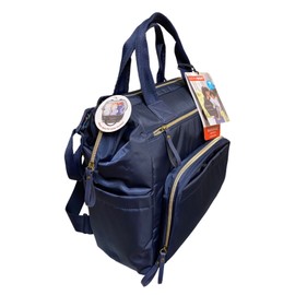 Skip Hop MainFrame Diaper Bag Backpack: Blue/Multi-Fun