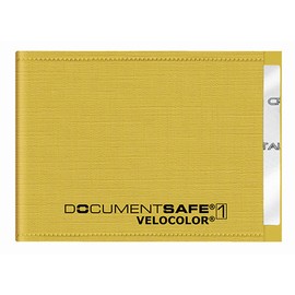 Veloflex, Protective case for Travel documents 90 x 63 mm Yellow