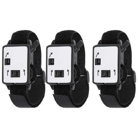 VBESTLIFE 3Pcs Score Counter Plastic Compact Watch Manual Type Portable Wristband Stroke Counter Score Keeper