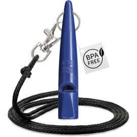 ACME 210.5 Professional Dog Training Whistle with Lanyard. BPA-Free Plastic. 90 dBA. Standardized 5700Hz Frequency for Smaller Dogs. Weatherproof. Made in The UK (Baltic Blue)