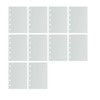 Mini 5 Notebook, Divider Plate, Set of 10, Plastic Divider