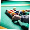 Abaodam Mini Billiard Balls Triangle Rack Durable Pool Table Accessory
