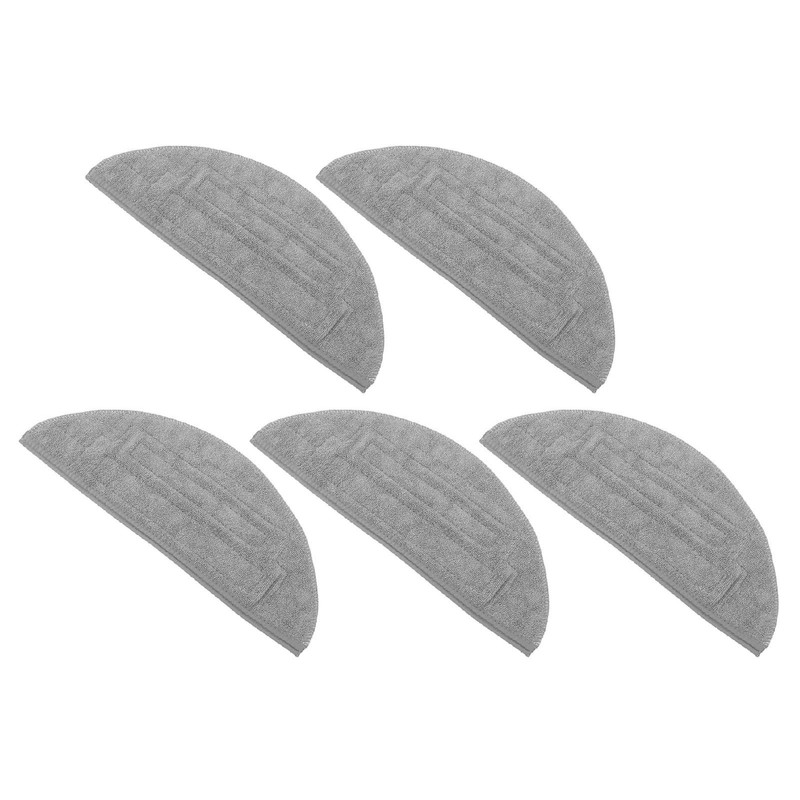 5Pcs Replacement Mop Pads Microfiber Mopping Cloth for Roborock S8