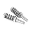 KIMISS Exhaust Bolt Spring M10x1.5 Exhaust Spring Bolt Stud Nut