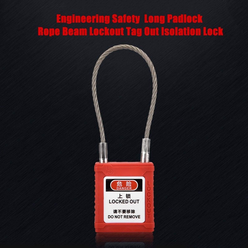 Lock Off Kit For Electricians, Padlocks With Keys, Metal Padlock