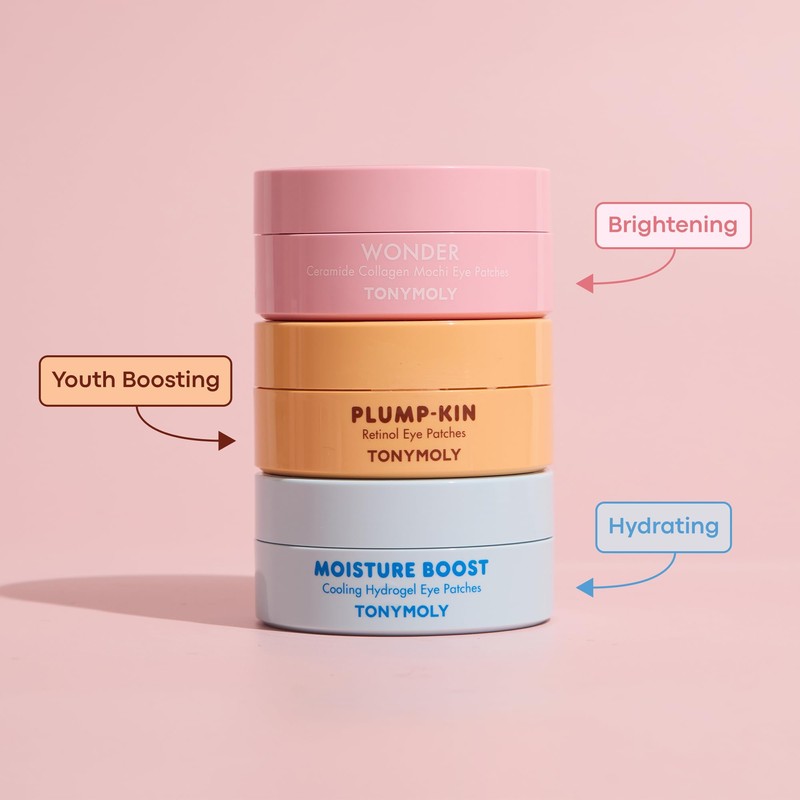 TONYMOLY Plumpkin Retinol - Parches para ojos