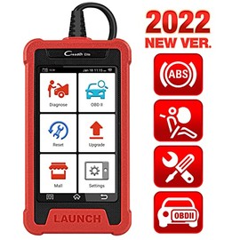 2022 Newest LAUNCH Creader Elite 205 OBD2 Scanner ,ABS/SRS Code Reader, Oil/Injector/EPB/IMMO/TPMS/ABS Bleeding, 16 Reset Function( 5 Free ), for Automotive Diagnostic,Auto-VIN ,WiFi Free Update