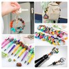 Kovict 100Pcs 12mm 15mm Dog Focal Silicone Beads for Keychain