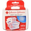 JOHNSON & JOHNSON First Aid to Go Kit 12 Items