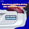 New Driver Magnet_Long (Navy/Blue) – Student Driver Car Magnet –