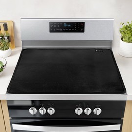 Mee 2ou Stove Top Covers For Electric Stove, Heat Resistant Stove Cover - 30 x 21 Inches Fireproof Stove Covers For Electric Stove Top, Glass Stove Top Cover, Electric Stove Top Cover Protector Mat