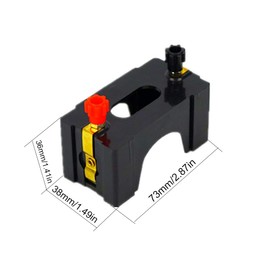 6pcs Lime2018, Series or Parallel D Battery Holder:Used for Physics Laboratory,School Electronic Experimenting,Great for Demos Teaching Basic Principles of Electricity & How a Simple Circuit Works