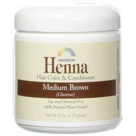 Rainbow Research Henna Hair Color and Conditioner, Persian Brown Chestnut, 4 Ounce