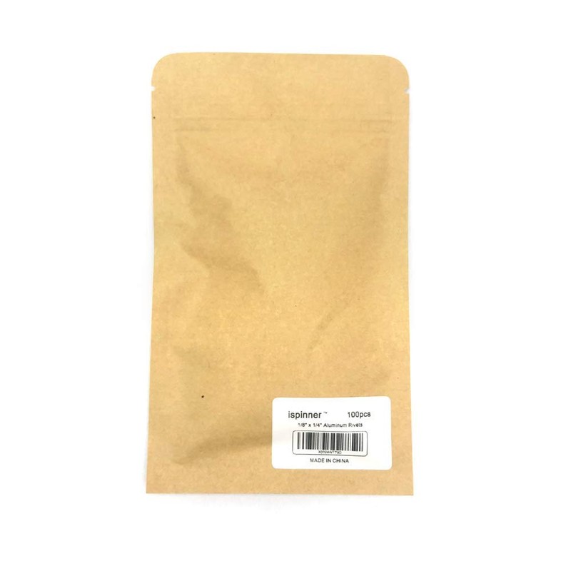 ISPINNER 100pcs 1/8" x 1/4" Aluminum Blind Rivets, 3.2 x