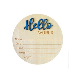 BinPhorm Baby Announcement Sign