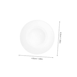 TEHAUX 12pcs Door Wall Protector Transparent Bumper Pads for Doorknob Wall Protection Soft Cushioning Door Stopper for Home Use Noise Reducing Damage