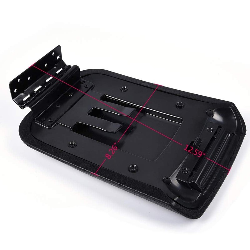 PIT66 Center Console Armrest Lid w/Latch Compatible with 2005-2009 Ford