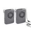 O2COOL Deluxe Necklace Fan, Battery Powered with Adjustable Lanyard, 2